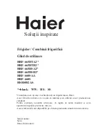 Preview for 181 page of Haier HSBS582AS User Manual