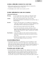 Preview for 15 page of Haier HSL04WNA - 06-04 User Manual