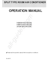 Haier HSM09HA03/R2(DB) Operation Manual preview