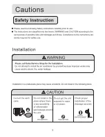 Предварительный просмотр 4 страницы Haier HSU-07RB03 Operation Manual