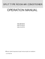 Haier HSU-09CR13 HSU-062CR01 Operation Manual preview