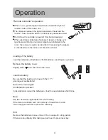 Preview for 6 page of Haier HSU-09H03-1 Operation Manual