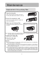 Preview for 13 page of Haier HSU-09H03-1 Operation Manual