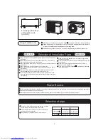 Preview for 2 page of Haier HSU-09H03/R Installation Manual