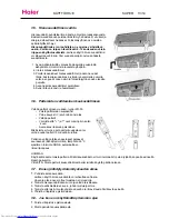 Предварительный просмотр 13 страницы Haier HSU-09HVD03/R2 - annexe 2 (Finnish) Manual