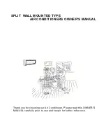 Preview for 1 page of Haier HSU-09LA10 - annexe 1 Owner'S Manual
