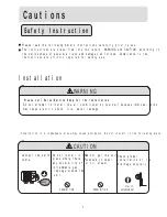 Preview for 4 page of Haier HSU-09RC03/R2(DB) Operation Manual