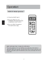 Preview for 18 page of Haier HSU-09RQ03 Operatiing Manual