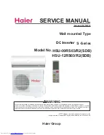 Haier HSU-09RS03/R2(SDB) Service Manual preview