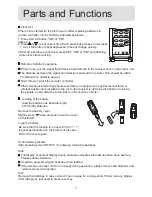 Preview for 8 page of Haier HSU-09RUF03 Operation Manual