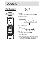 Preview for 13 page of Haier HSU-09RUF03 Operation Manual