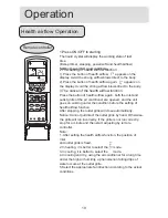 Preview for 20 page of Haier HSU-09RUF03 Operation Manual