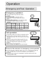 Preview for 21 page of Haier HSU-09RUF03 Operation Manual