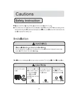 Preview for 4 page of Haier HSU-10HM03-R2 Operation Manual