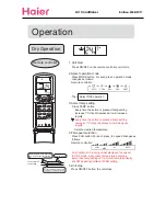 Preview for 12 page of Haier HSU-12H03/U Operation Manual