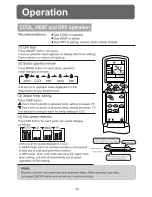 Preview for 14 page of Haier HSU-12HB03/R1 Operation Manual