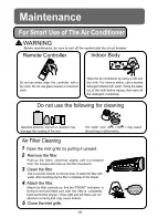 Preview for 21 page of Haier HSU-12HB03/R1 Operation Manual