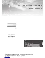 Haier HSU-12HNA/W Operation Manual preview