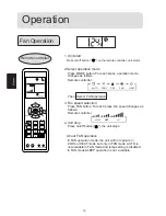 Preview for 14 page of Haier HSU-12RUE03 Operatiing Manual