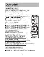 Предварительный просмотр 13 страницы Haier HSU-18CI03 Operation Manual