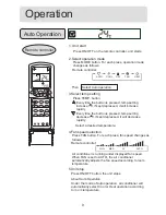 Preview for 10 page of Haier HSU-18CV03(T3) Operation Manual