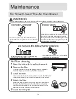 Preview for 22 page of Haier HSU-18CV13(T3) Operation Manual