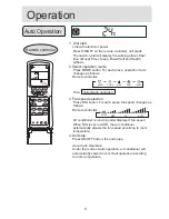 Preview for 10 page of Haier HSU-18HSA03 Operation Manual