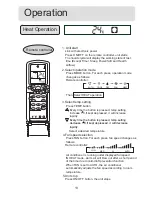 Preview for 14 page of Haier HSU-18HSA03 Operation Manual