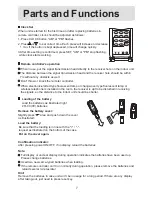 Preview for 8 page of Haier HSU-22CVY03 - annexe 1 Operation Manual