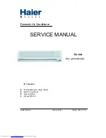 Haier HSU-22H03/R2 Service Manual preview