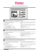 Предварительный просмотр 12 страницы Haier HSU-30HEA03/R2(DB) Installation Manual