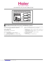 Предварительный просмотр 13 страницы Haier HSU-30HEA03/R2(DB) Installation Manual