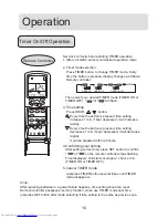 Предварительный просмотр 21 страницы Haier HSU-30HEA03/R2(DB) Operating Manual