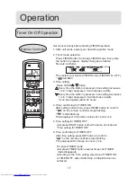 Предварительный просмотр 22 страницы Haier HSU-30HEA03/R2(DB) Operating Manual