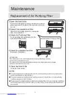 Предварительный просмотр 27 страницы Haier HSU-30HEA03/R2(DB) Operating Manual