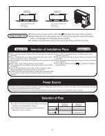 Preview for 2 page of Haier HSU24VC7 HSU24VC7-W Installation Manual