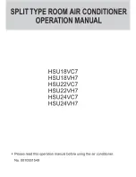 Haier HSU24VC7 Manual preview