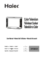 Preview for 1 page of Haier HTAF21B User Manual