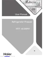 Haier HTF-452WM7 User Manual предпросмотр