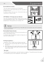 Предварительный просмотр 23 страницы Haier HTF-540DGG7 User Manual