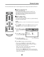 Preview for 15 page of Haier HTF20 - 20" CRT TV Owner'S Manual