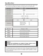 Preview for 38 page of Haier HTF20 - 20" CRT TV Owner'S Manual