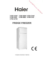 Preview for 1 page of Haier HTM-546W User Instructions