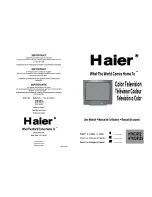 Preview for 1 page of Haier HTN13R12 User Manual