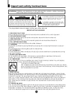 Preview for 3 page of Haier HTN20R16 Owner'S Manual