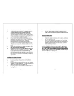 Preview for 3 page of Haier HTR-1127S User Manual