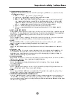 Предварительный просмотр 5 страницы Haier HTR20 - 20" CRT TV Owner'S Manual