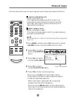 Preview for 15 page of Haier HTR20 - 20" CRT TV Owner'S Manual