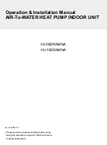 Haier HU062WAMNA Operation & Installation Manual preview