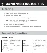 Preview for 5 page of Haier HU380S User Manual